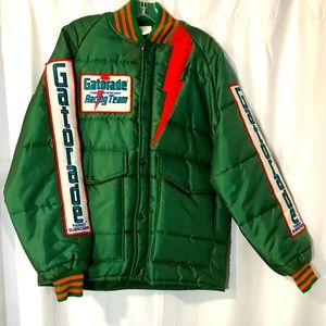 Men’s Vintage Gatorade Racing Jacket Size Medium